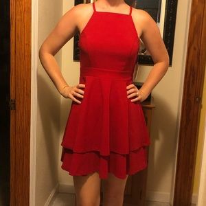 NWT Altar’d state red party dress size small